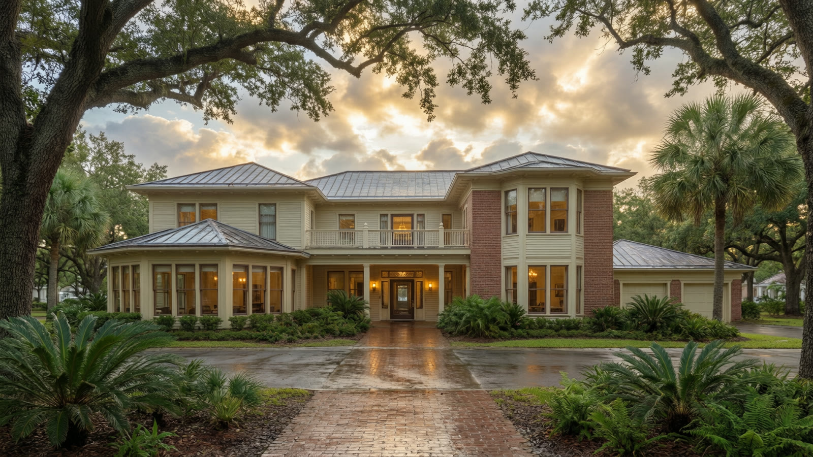A style applied to the exterior